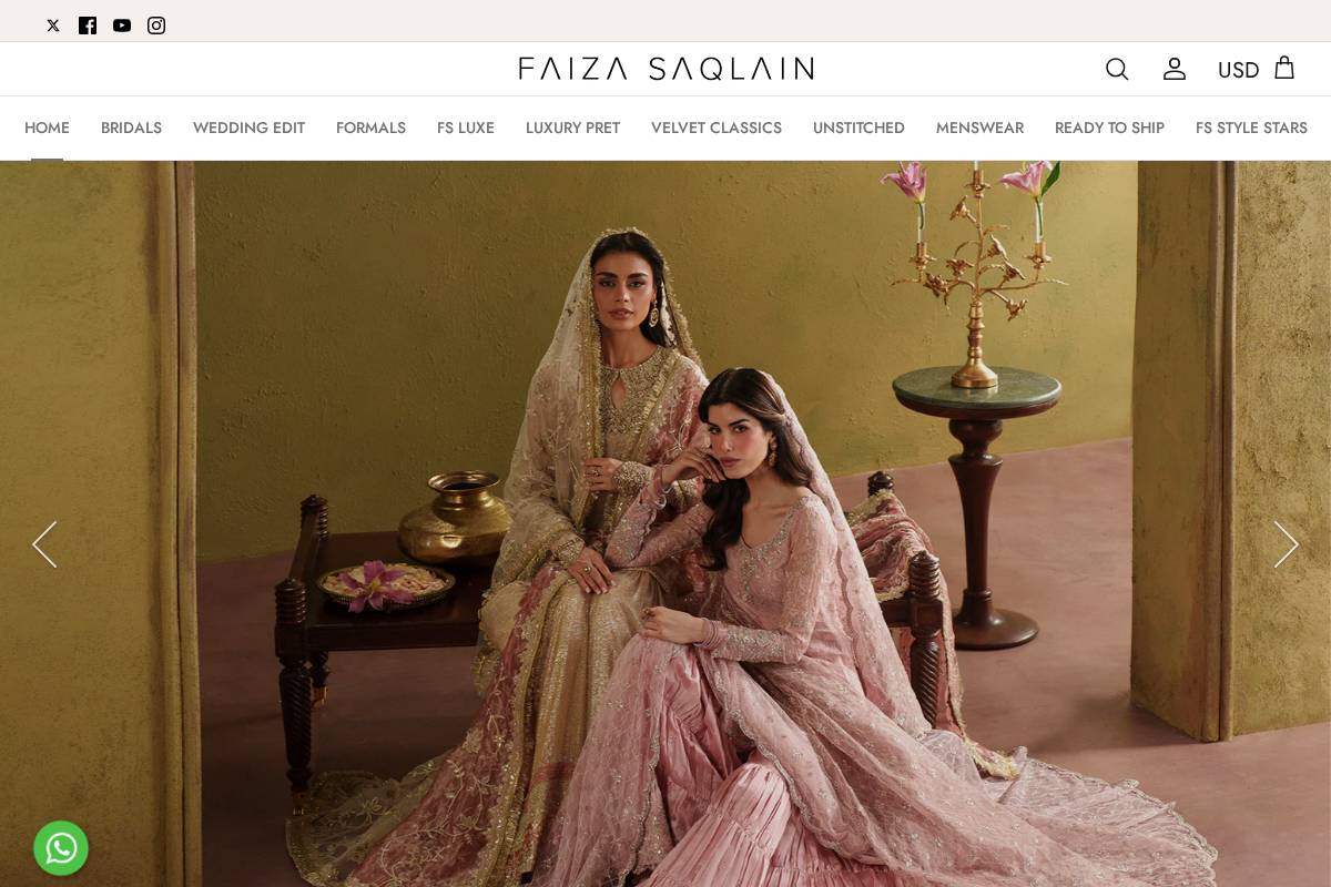 faizasaqlain.pk homepage screenshot