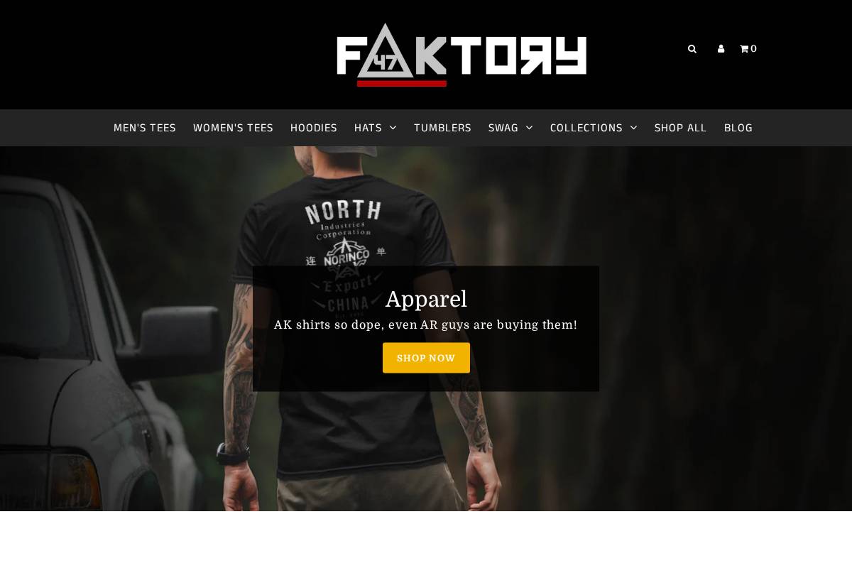 faktory47.com homepage screenshot
