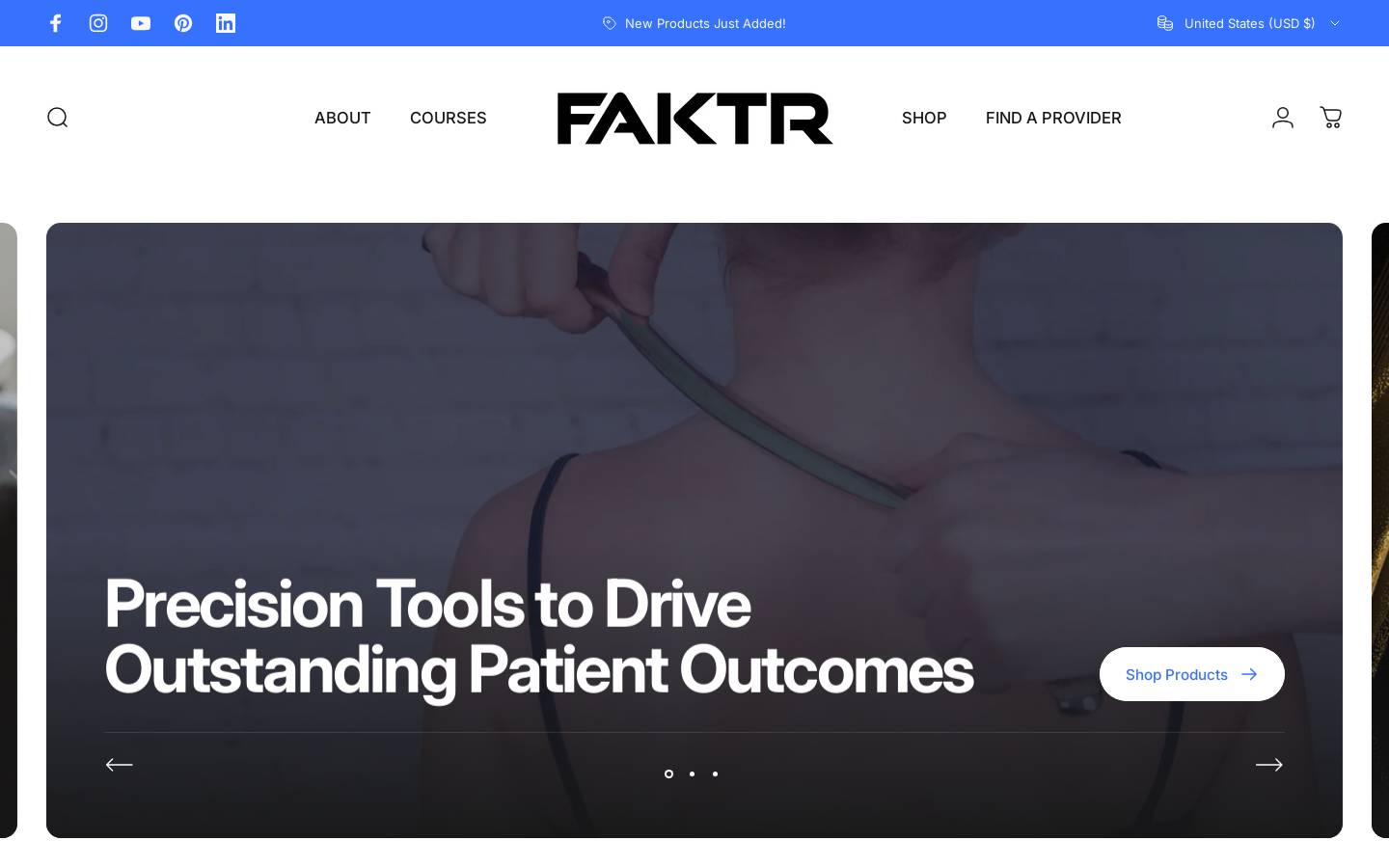 faktrconcept.com homepage screenshot
