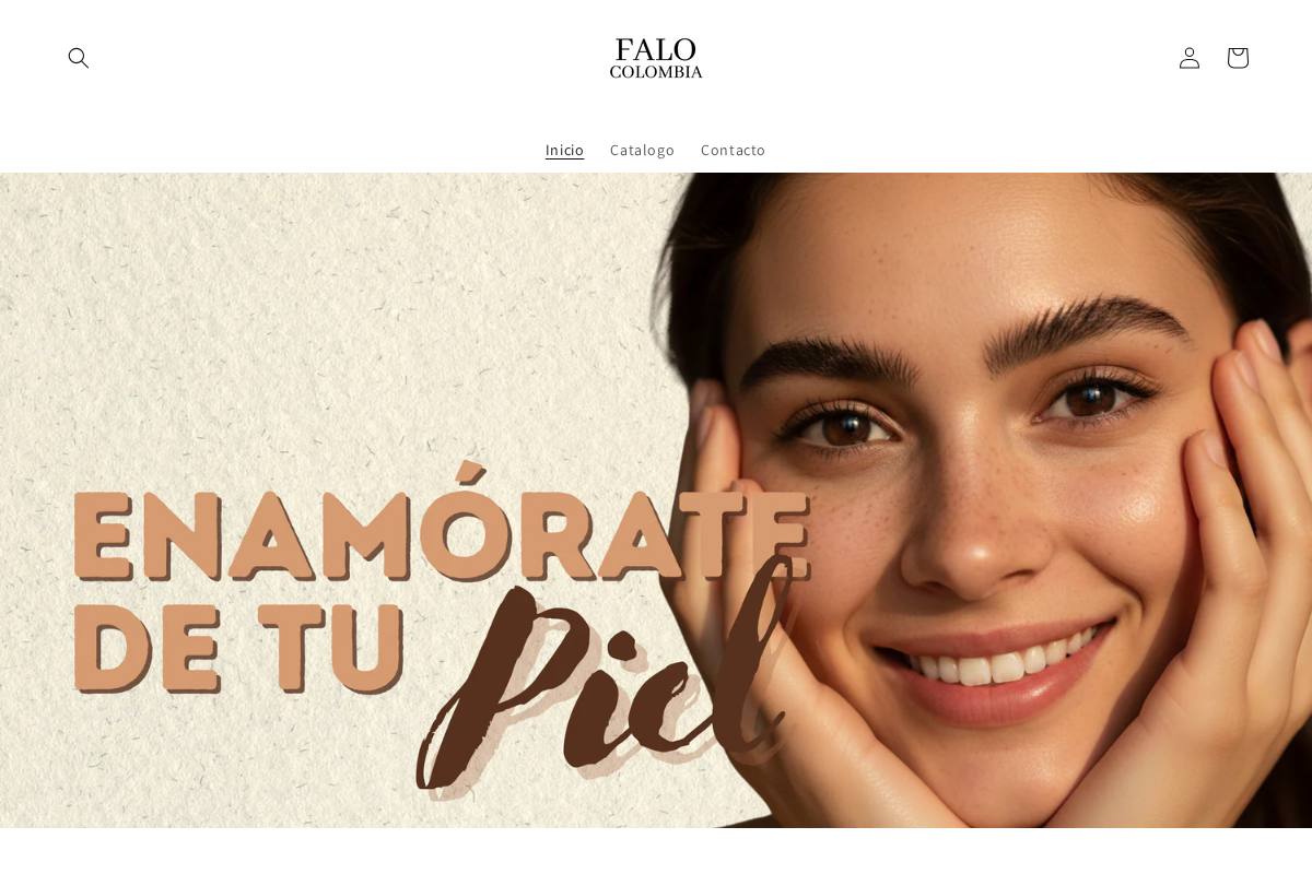 FALO COLOMBIA homepage screenshot