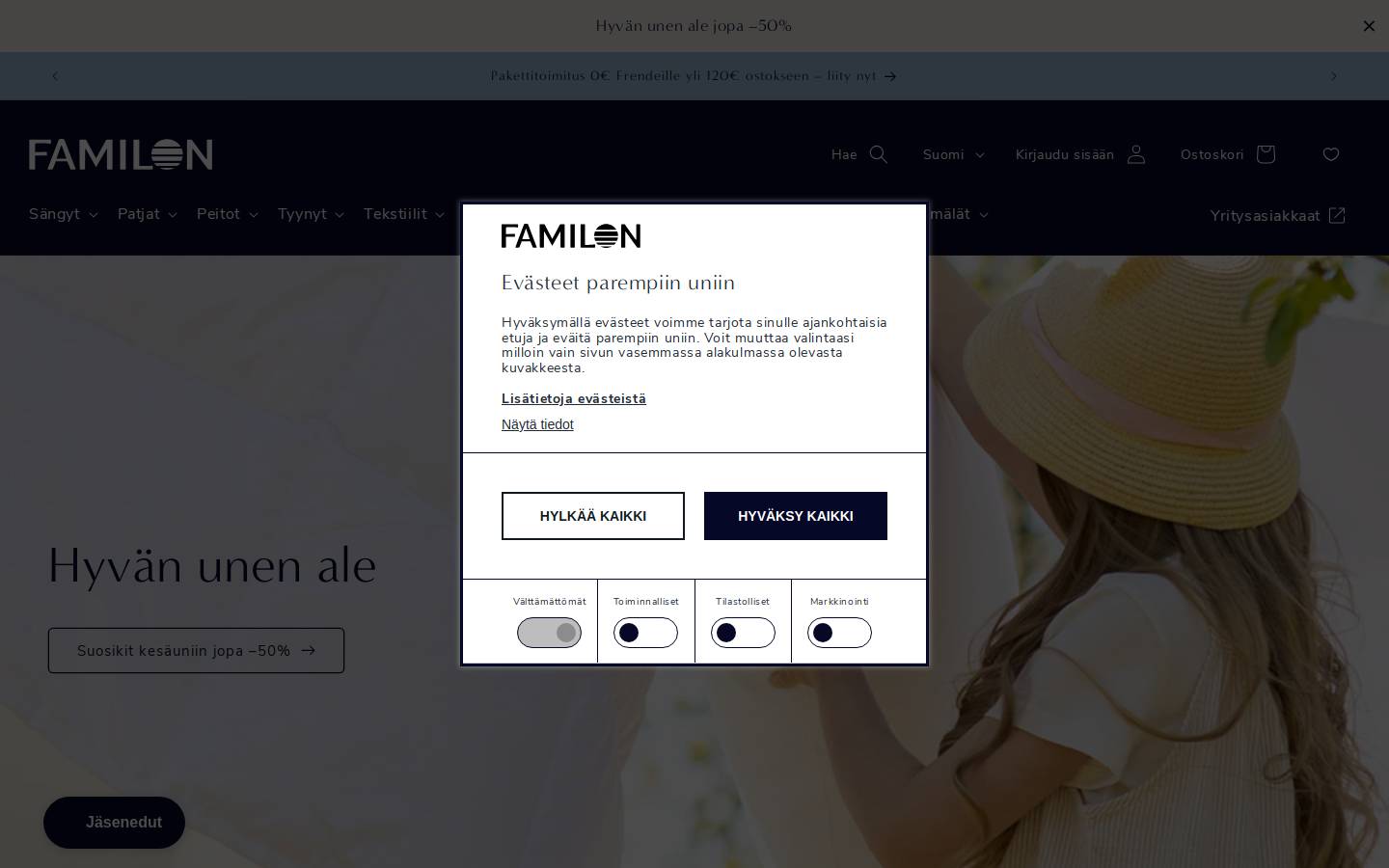 familon.com homepage screenshot