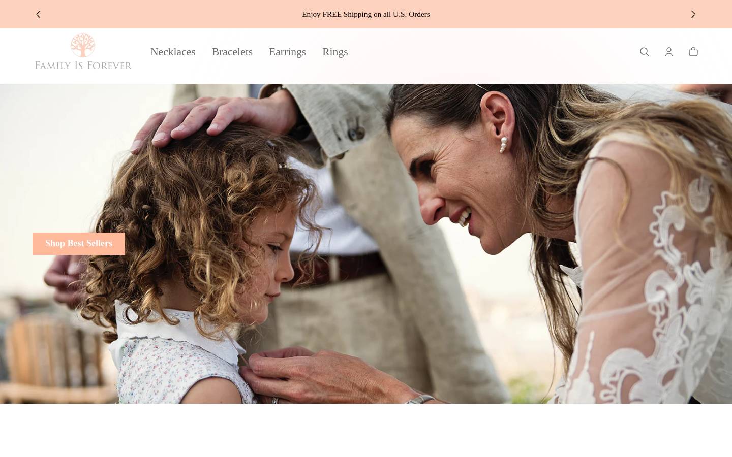 familyisforever.com homepage screenshot
