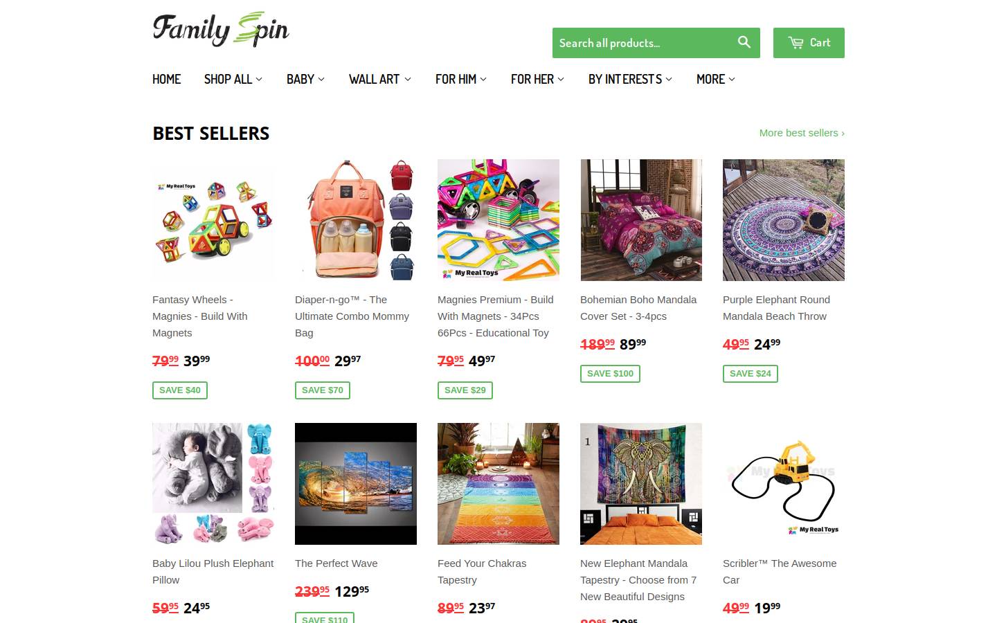 familyrex.com homepage screenshot