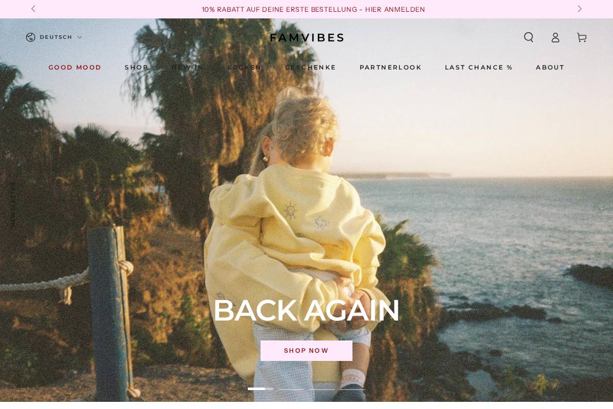 famvibes.de homepage screenshot