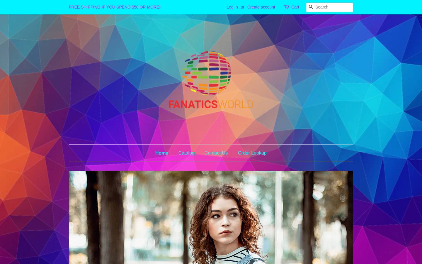 fanaticsworld.net homepage screenshot