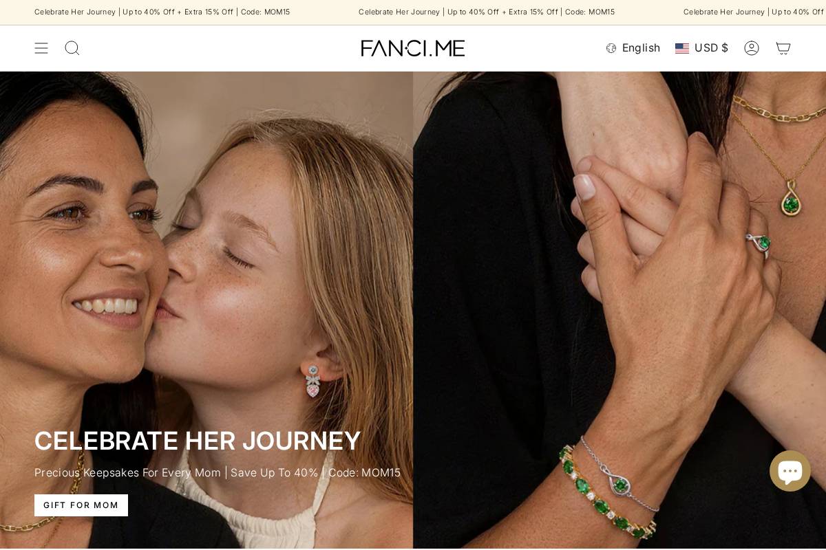 fanci.me homepage screenshot