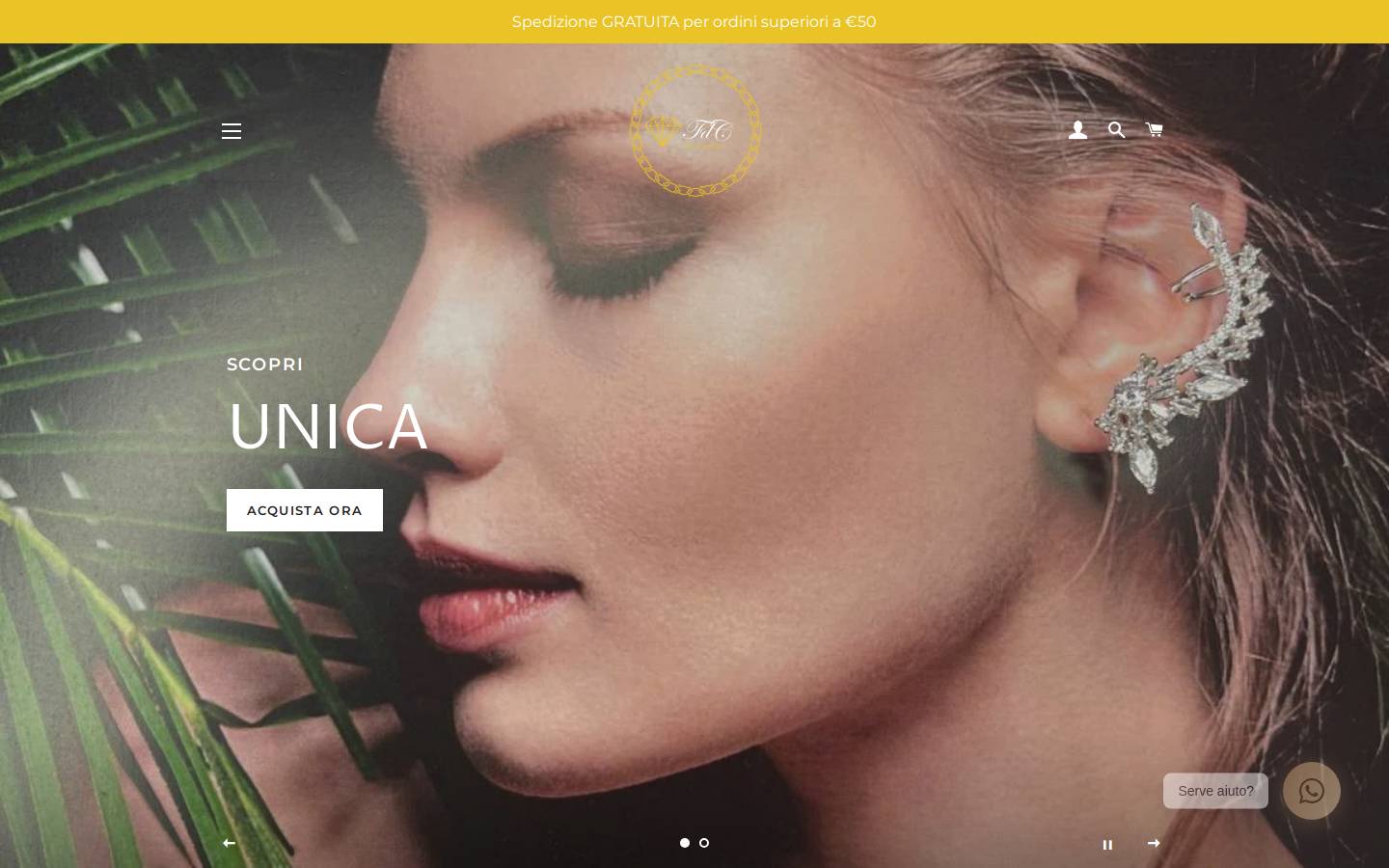 fandicamilla.it homepage screenshot