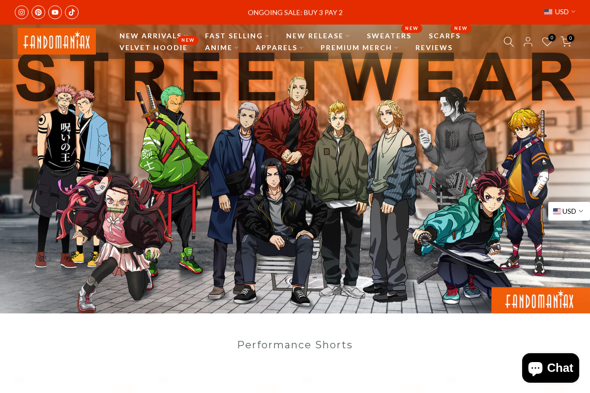 Fandomaniax Holidays homepage screenshot