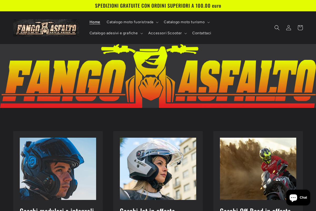 Fango e asfalto moto homepage screenshot