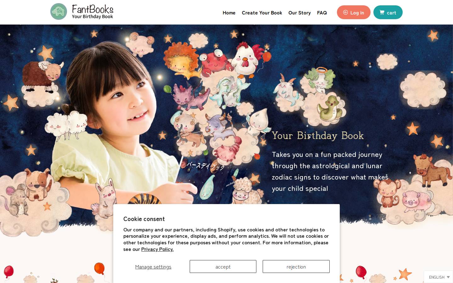 fant-books.com homepage screenshot