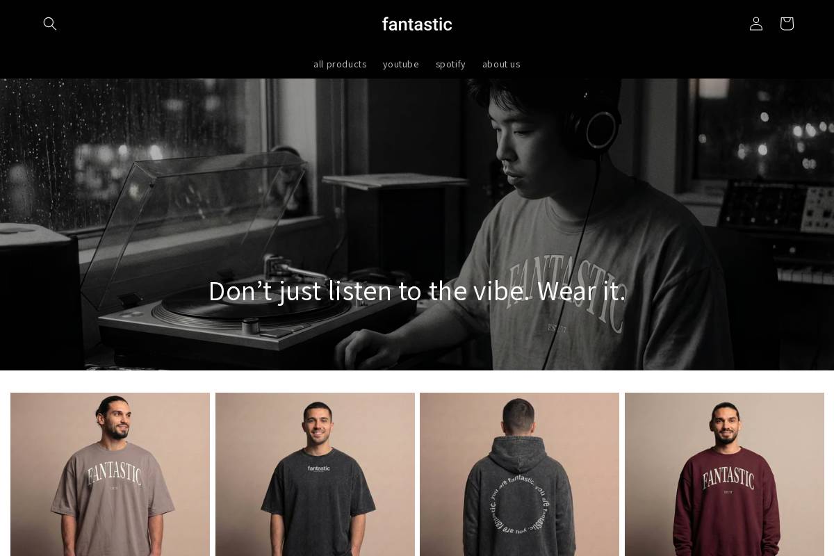 fantastic-music.com homepage screenshot