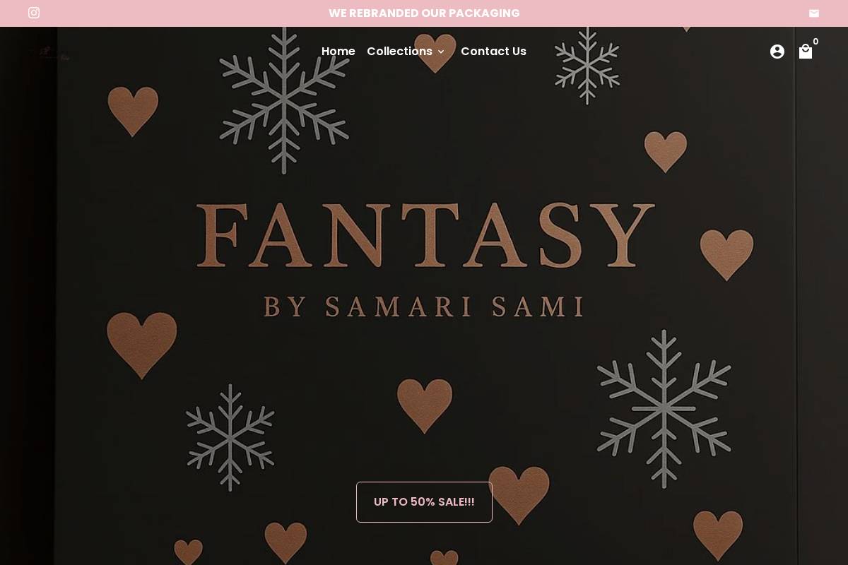 fantasybysamari.com homepage screenshot