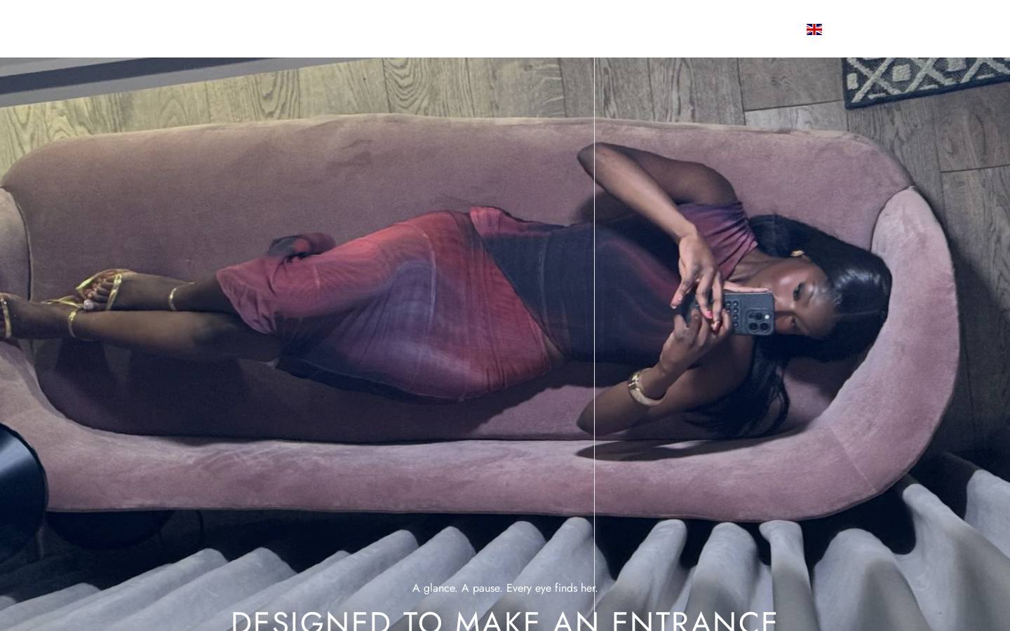FARAI LONDON homepage screenshot