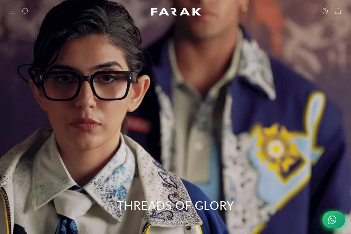 farak.co homepage screenshot