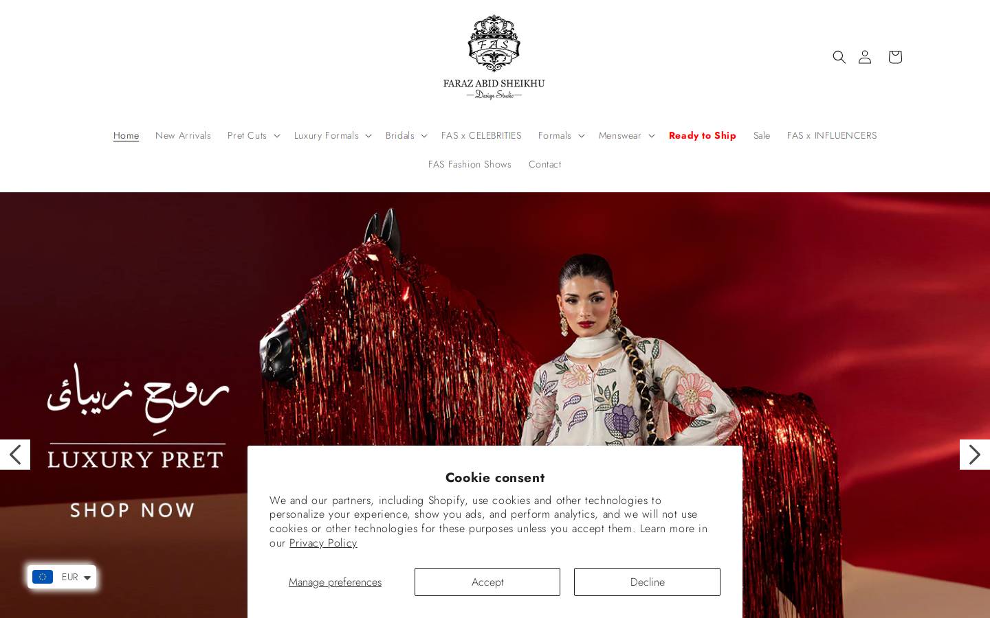 farazabidsheikhu.com homepage screenshot