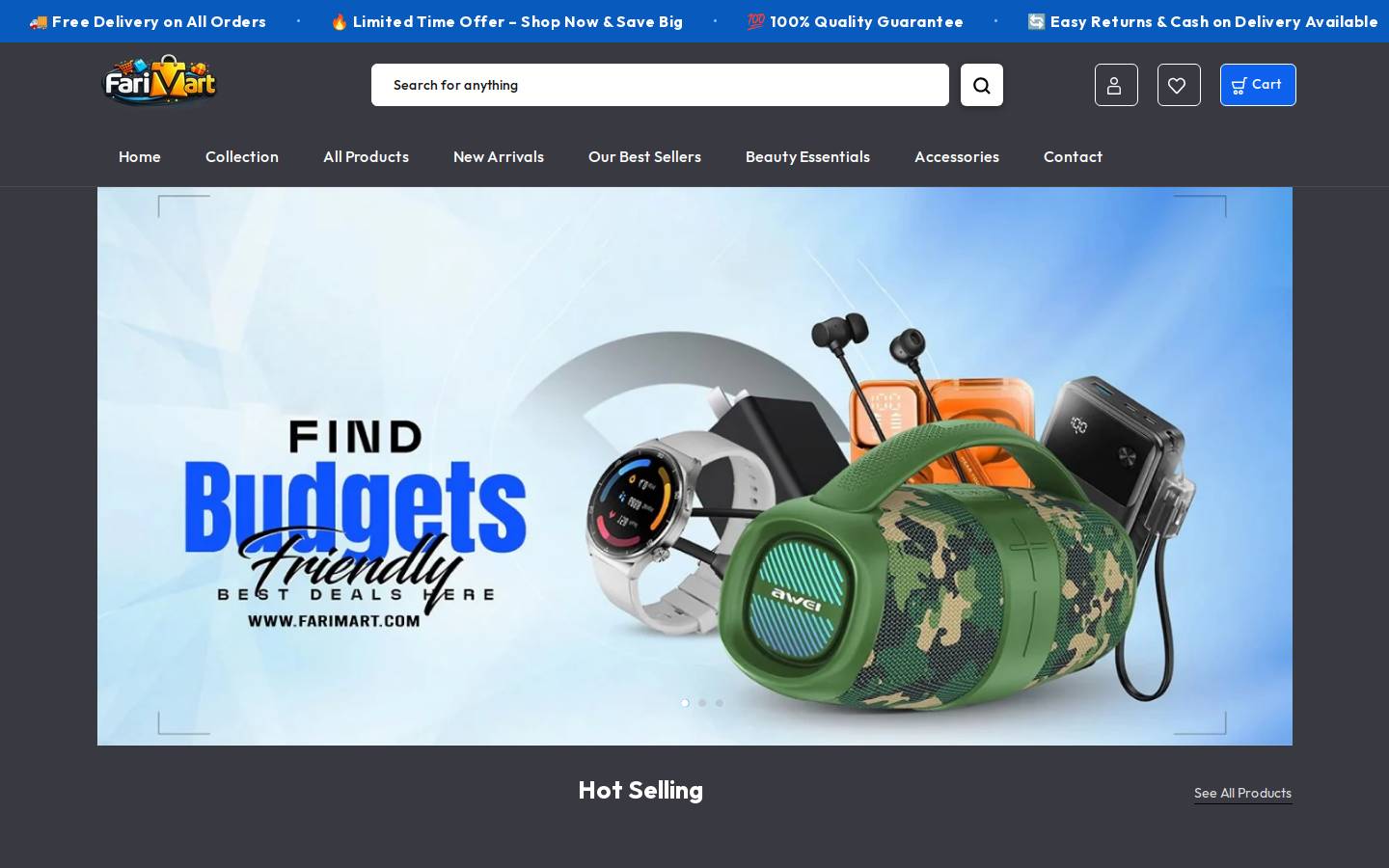farimart.com homepage screenshot