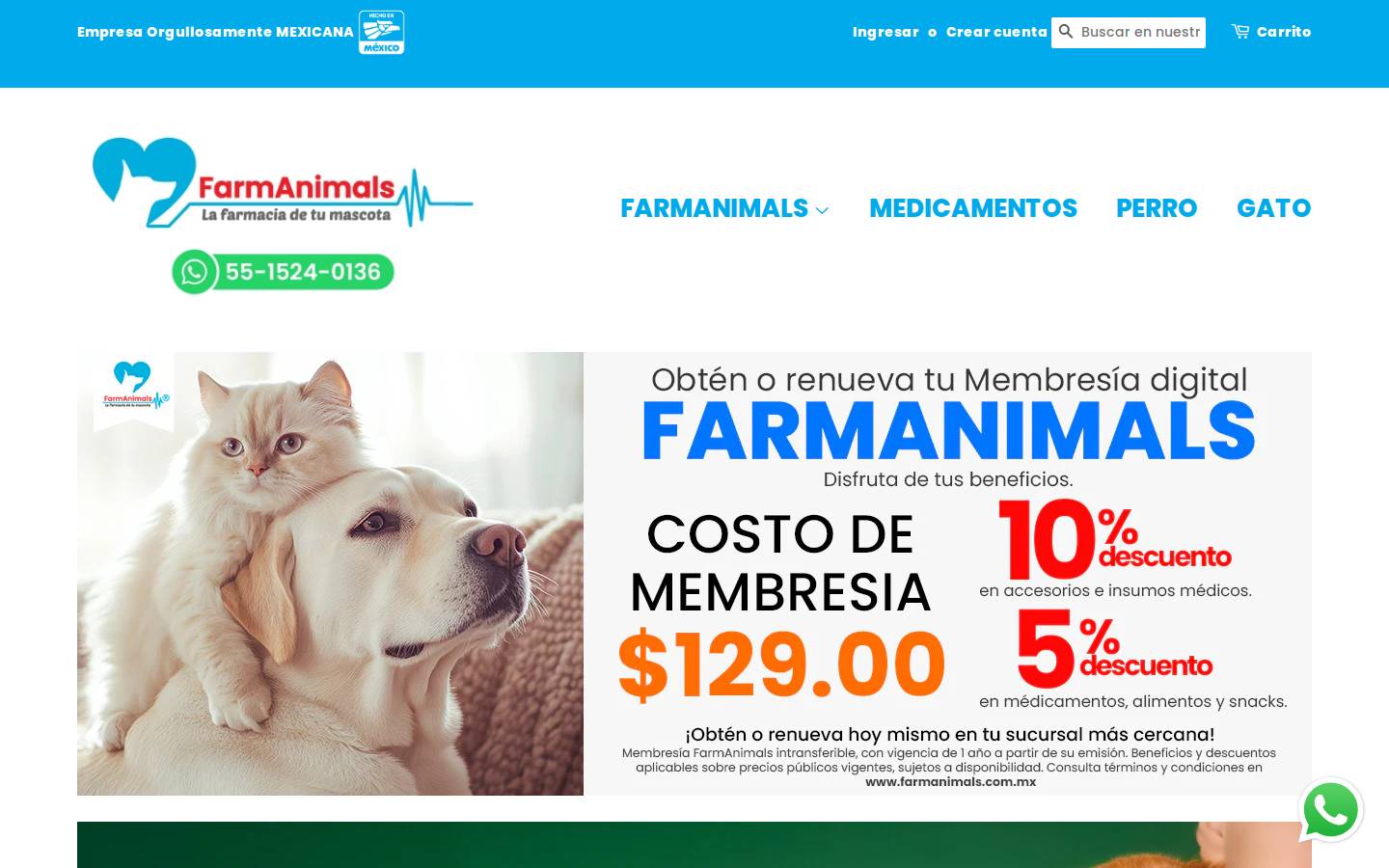 farmascota.com.mx homepage screenshot