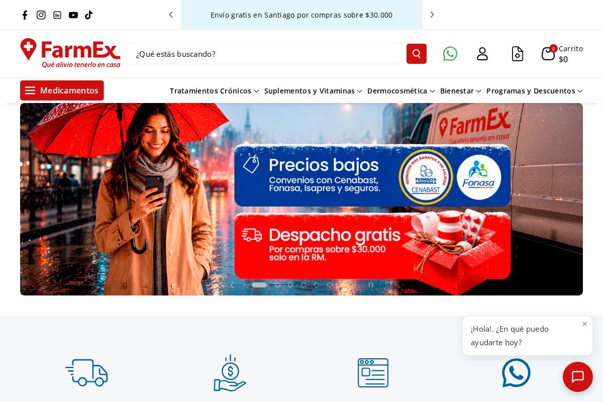 Farmex homepage screenshot