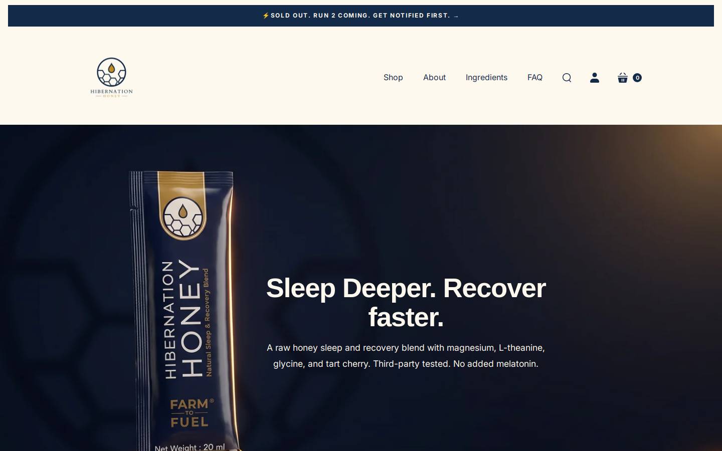 farmtofuelfoods.com homepage screenshot