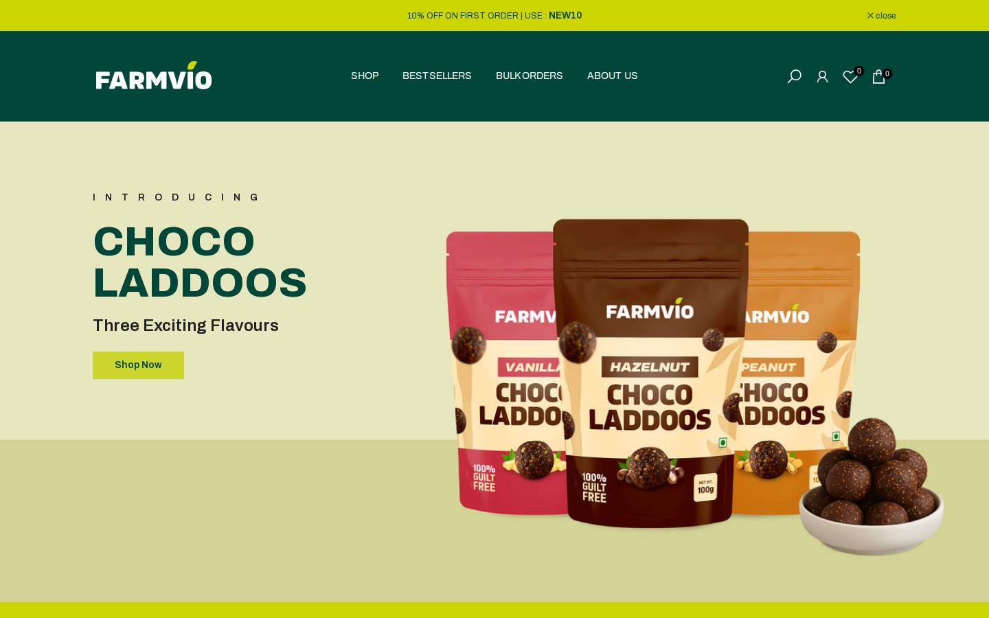 farmvio.com homepage screenshot