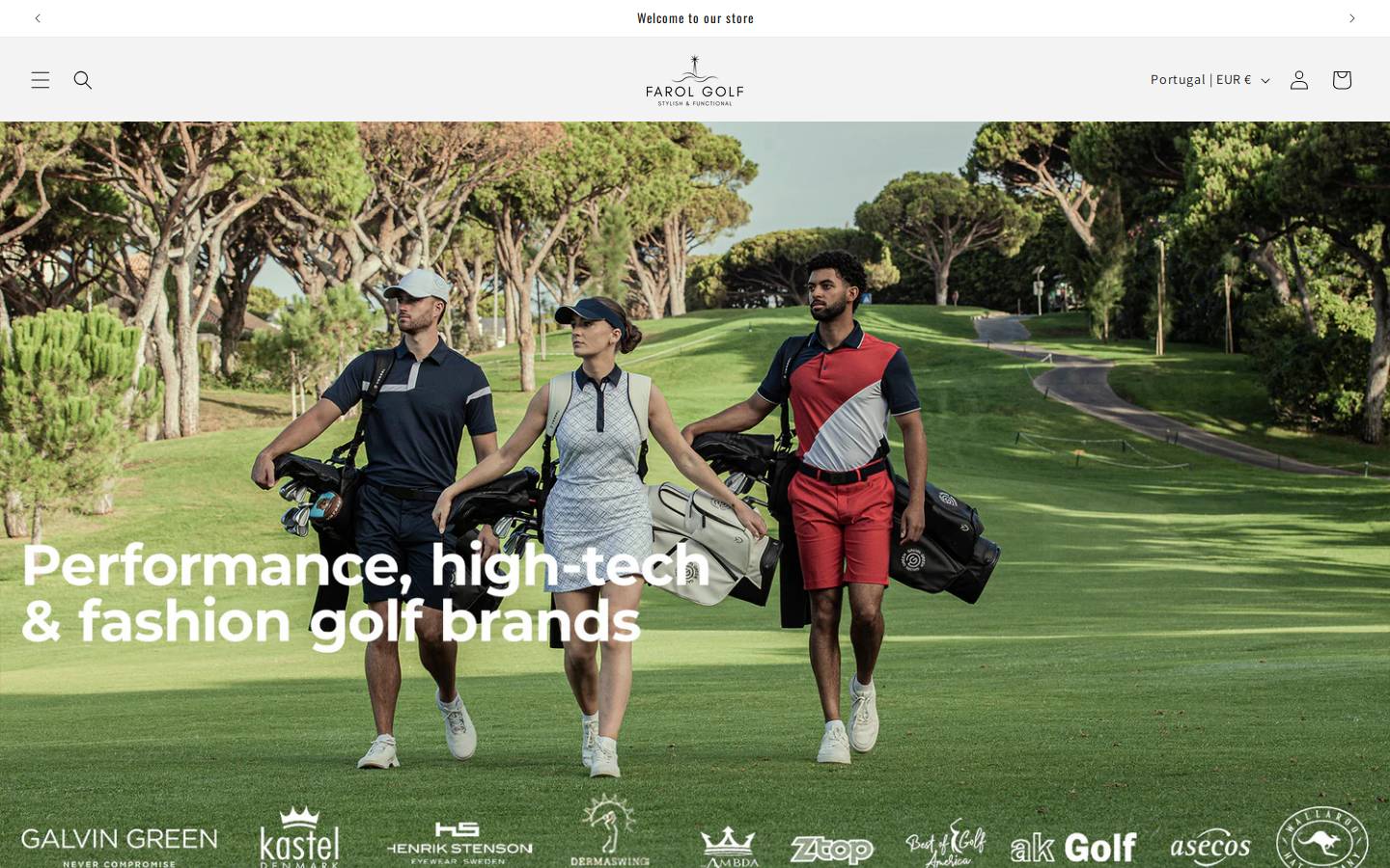 farolgolf.com homepage screenshot
