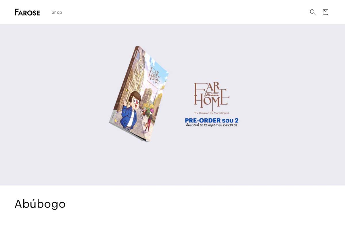 farose.studio homepage screenshot