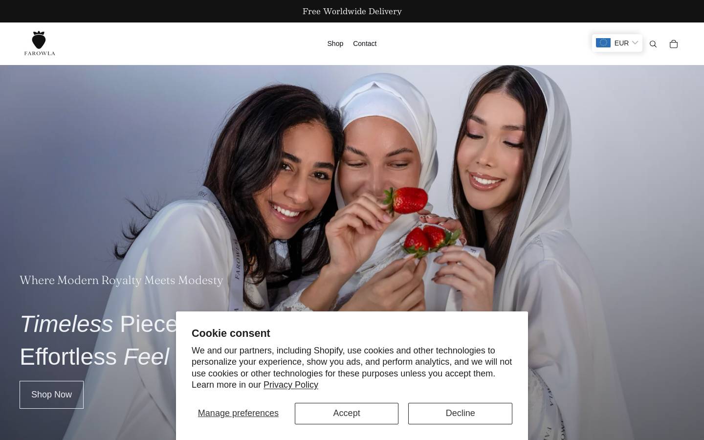 farowla.com homepage screenshot