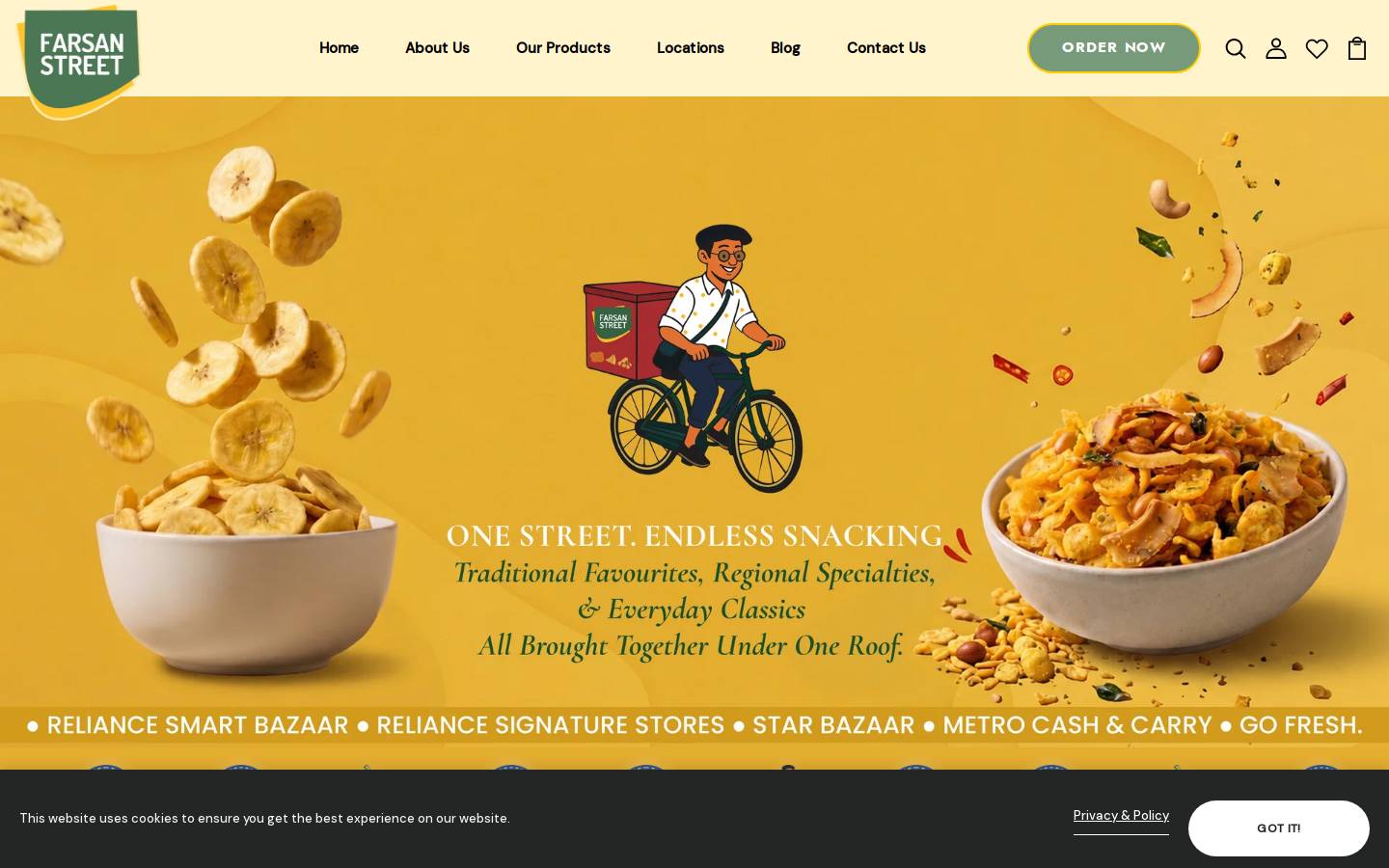 farsanstreet.com homepage screenshot