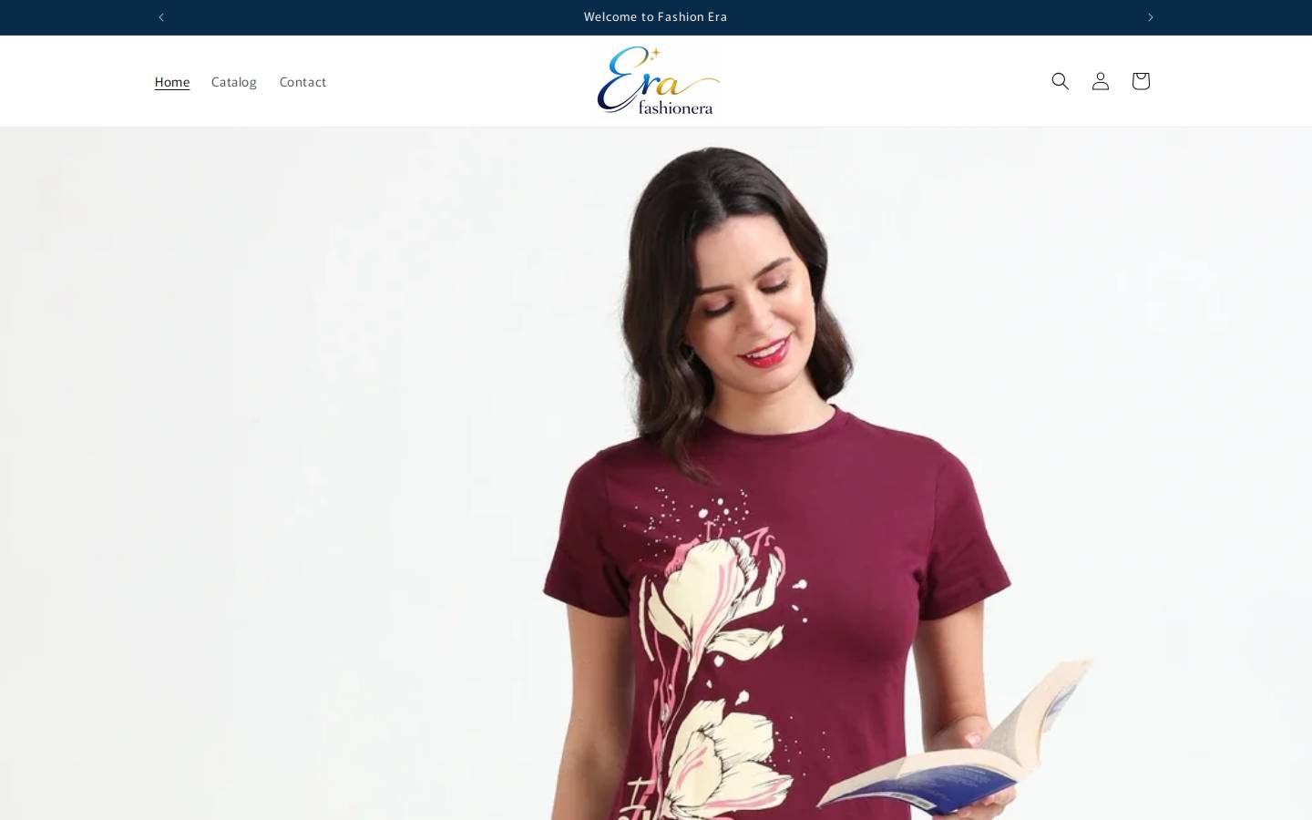 fashionera.co homepage screenshot