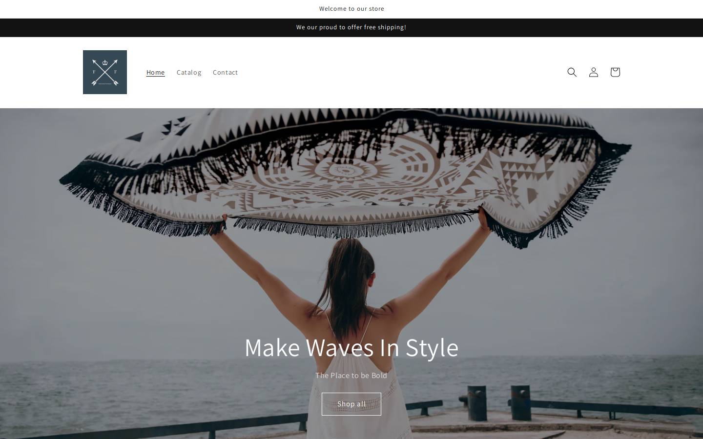 fashionistaboutiques.com homepage screenshot