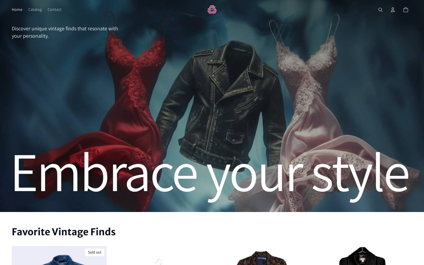fashionresourcing.com homepage screenshot