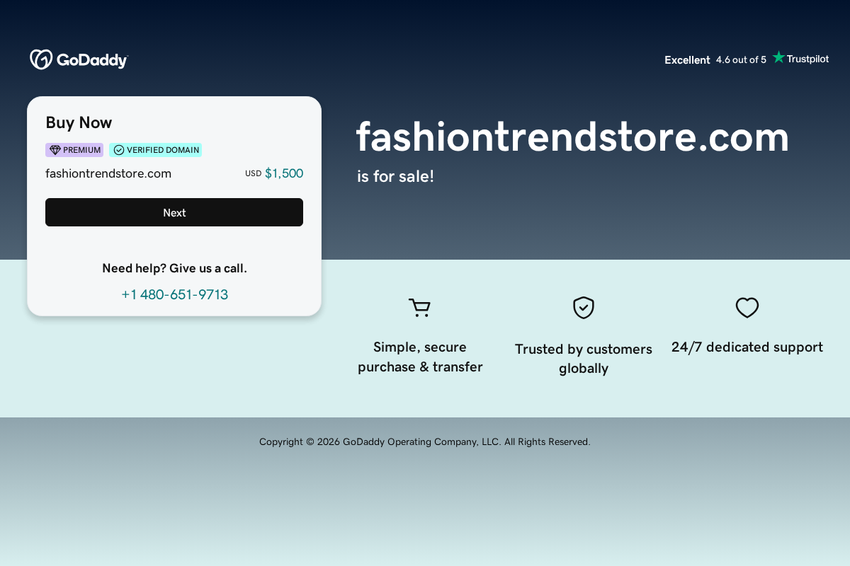 fashiontrendstore.com homepage screenshot