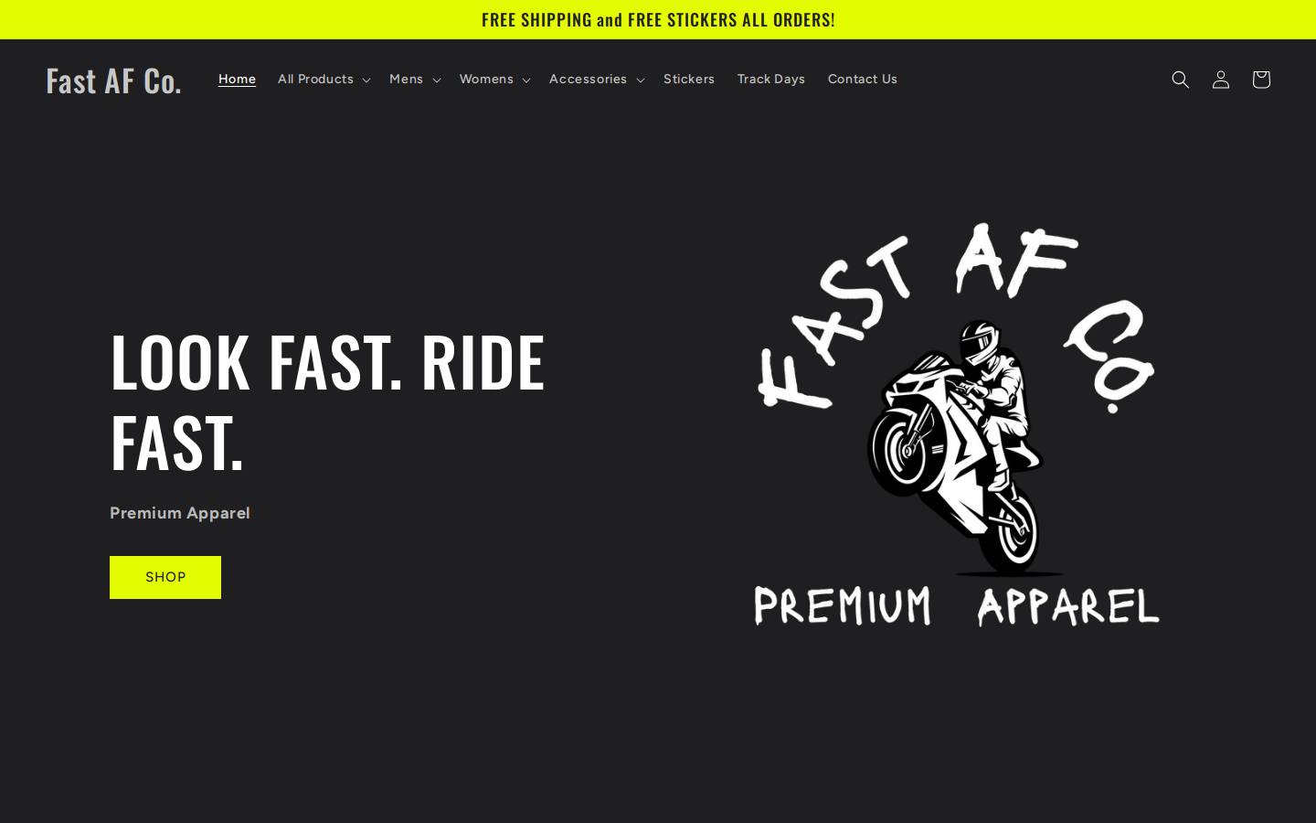 fastafco.com homepage screenshot
