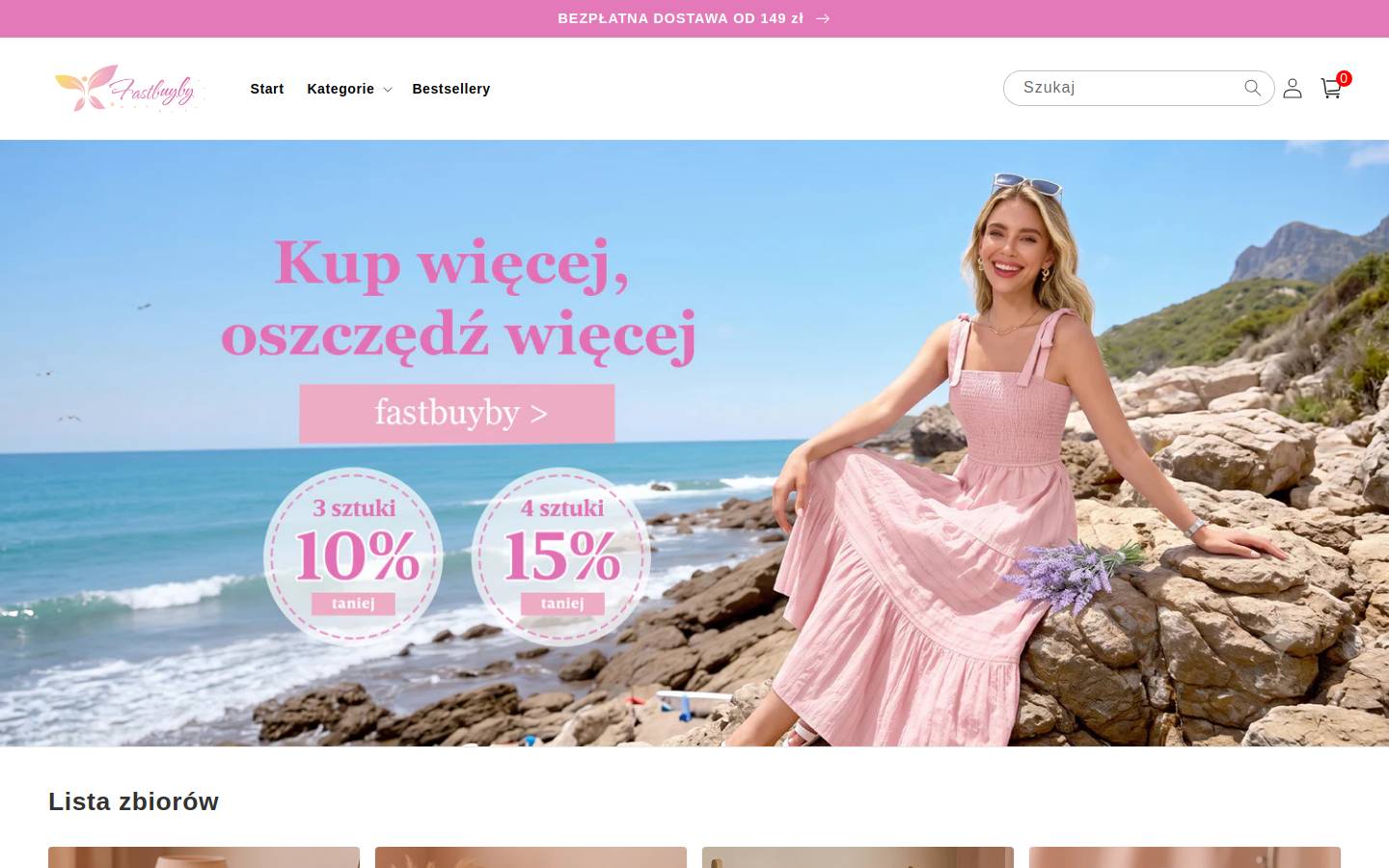 Fastbuyby homepage screenshot
