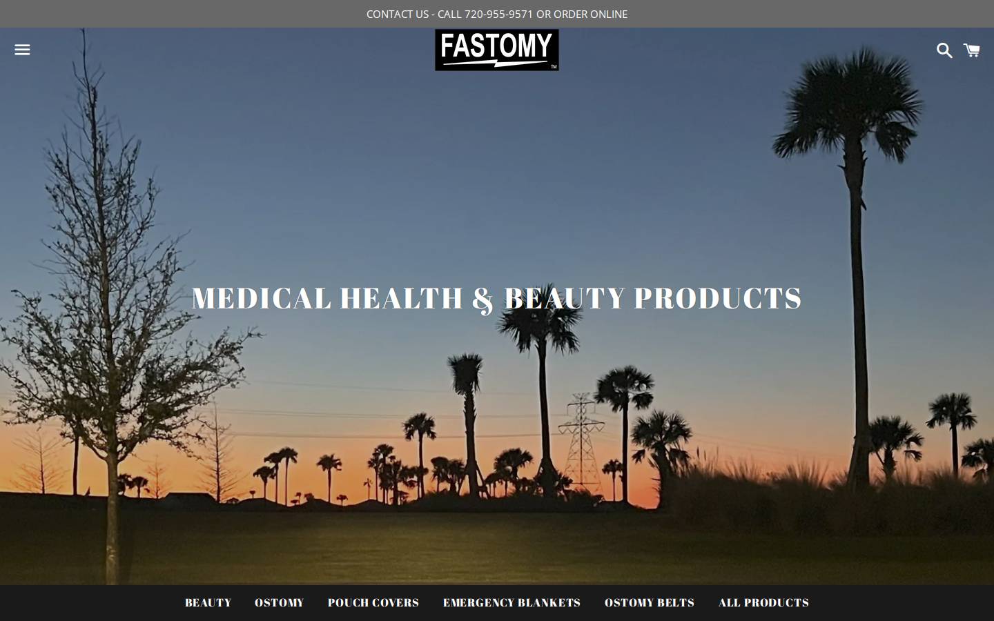 fastomy.com homepage screenshot