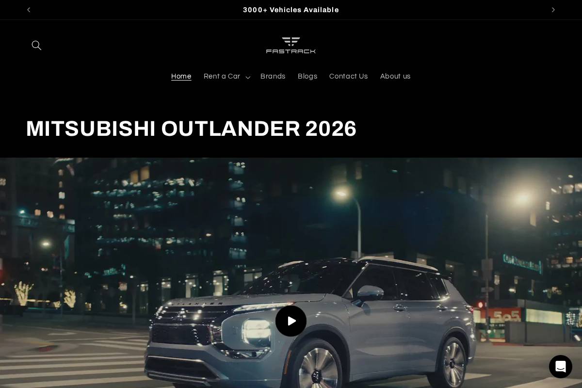 Fasttrackrac homepage screenshot