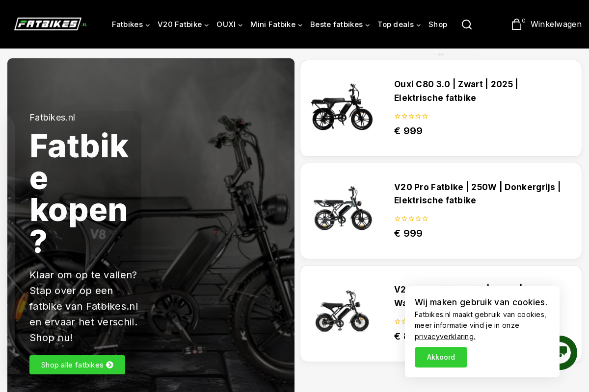 Fatbikes homepage screenshot