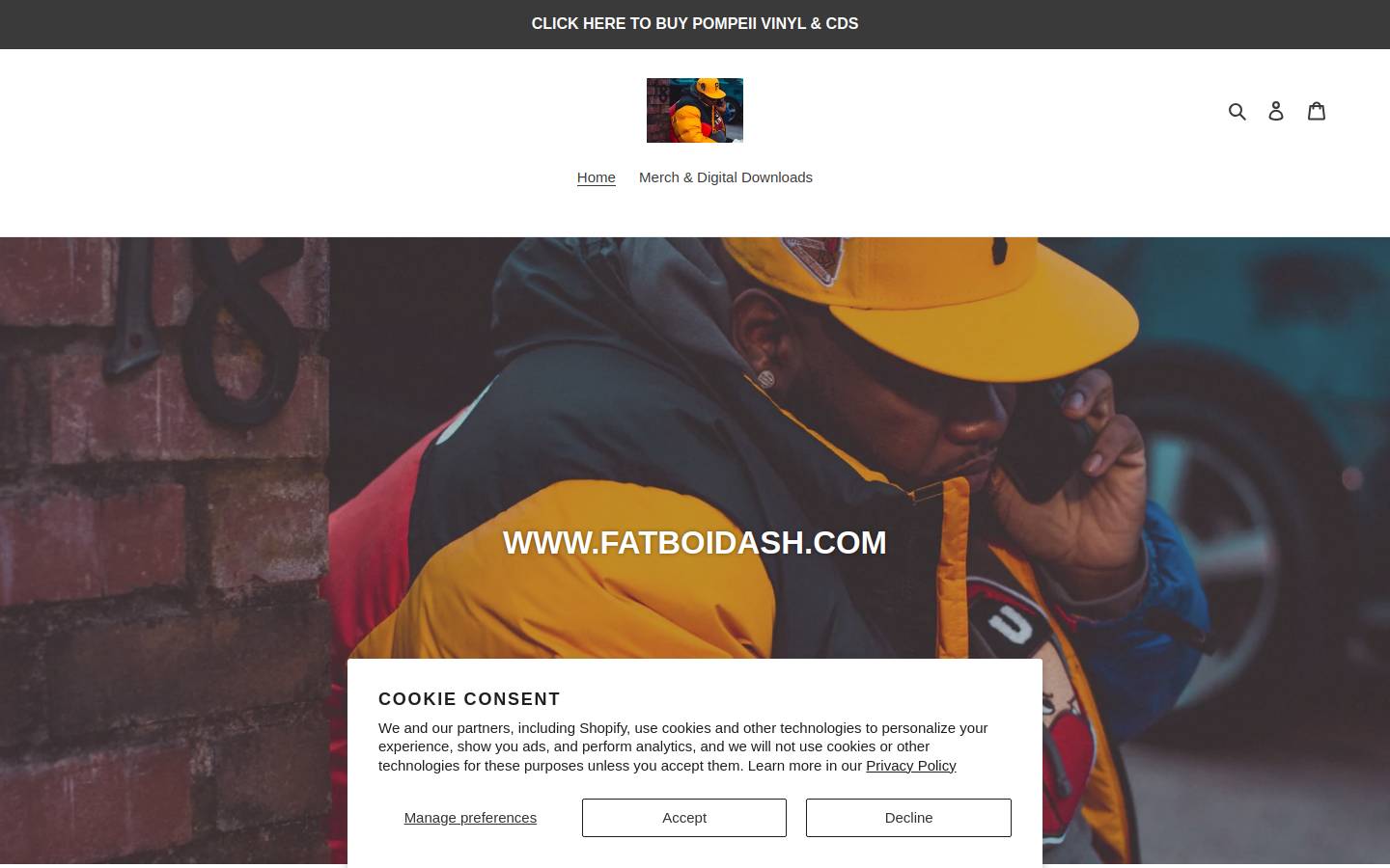 fatboidash.com homepage screenshot