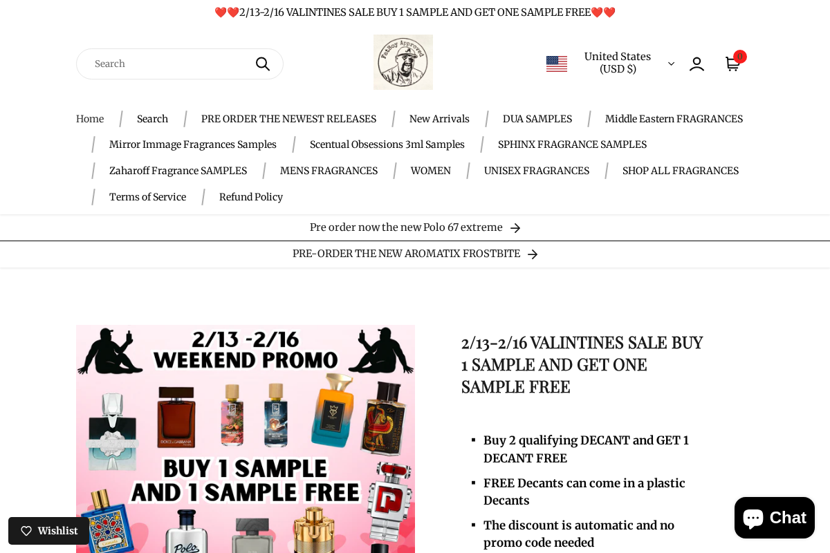 FatBoy Fragrance homepage screenshot