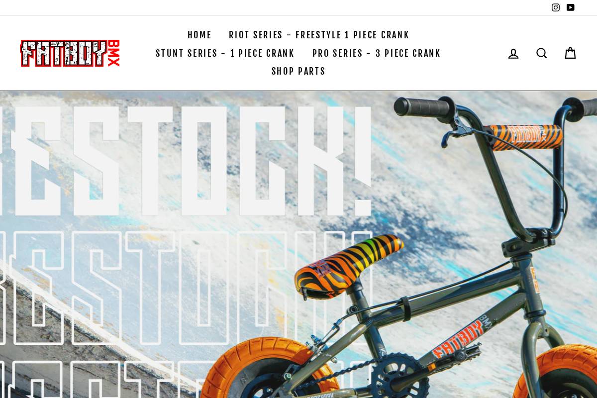 fatboyminibmx.com homepage screenshot
