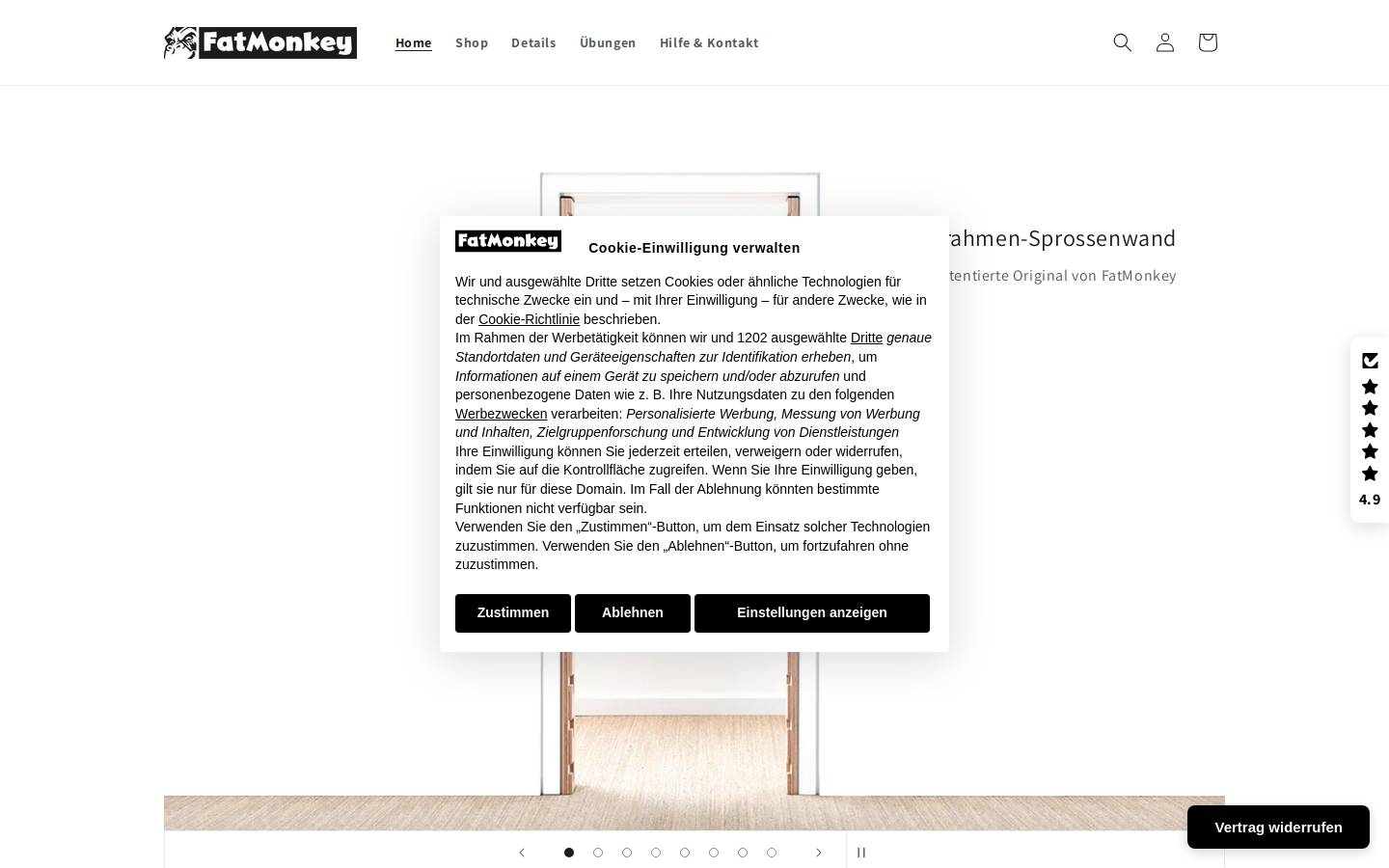 fatmonkey.de homepage screenshot