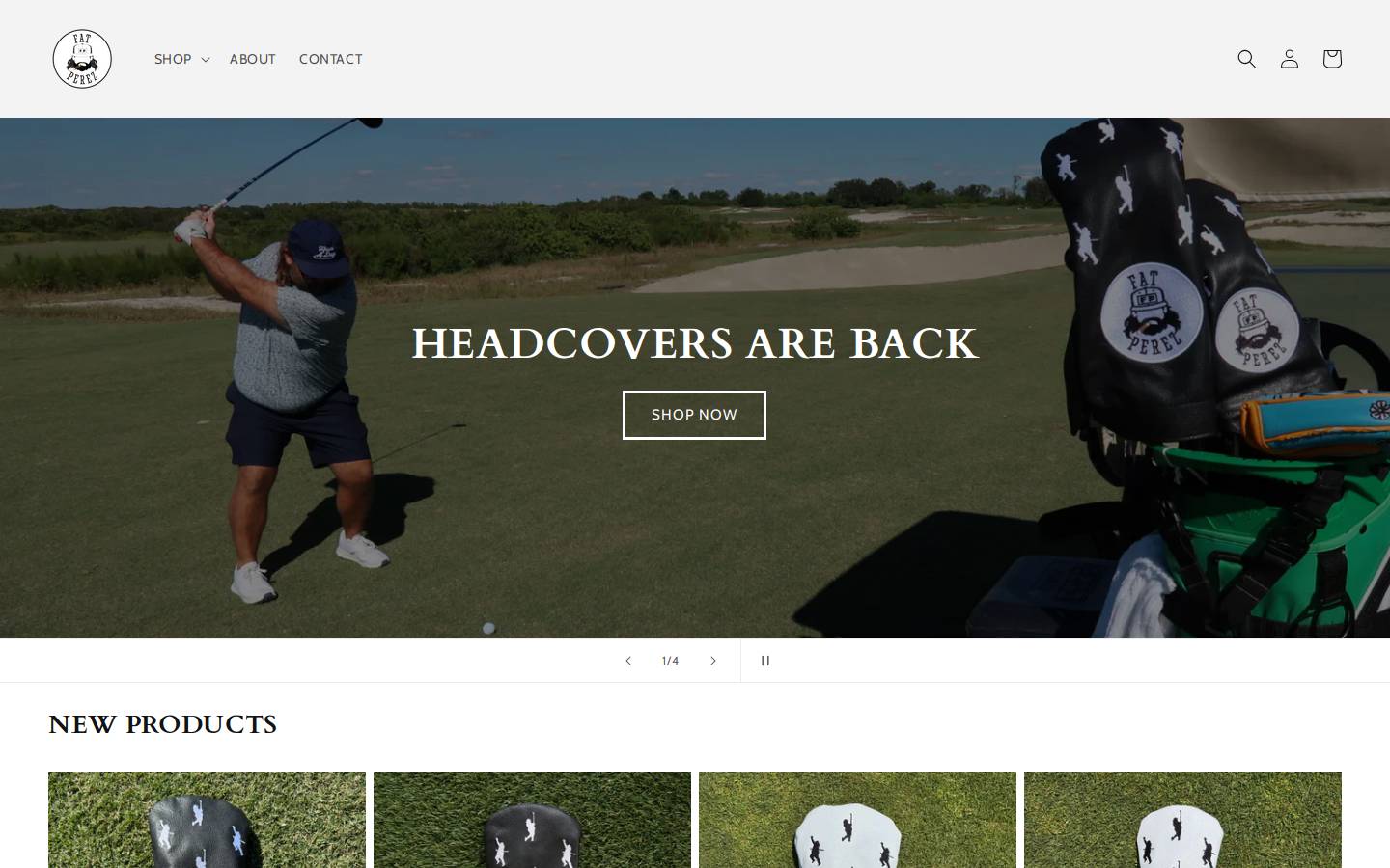 fatperez.com homepage screenshot