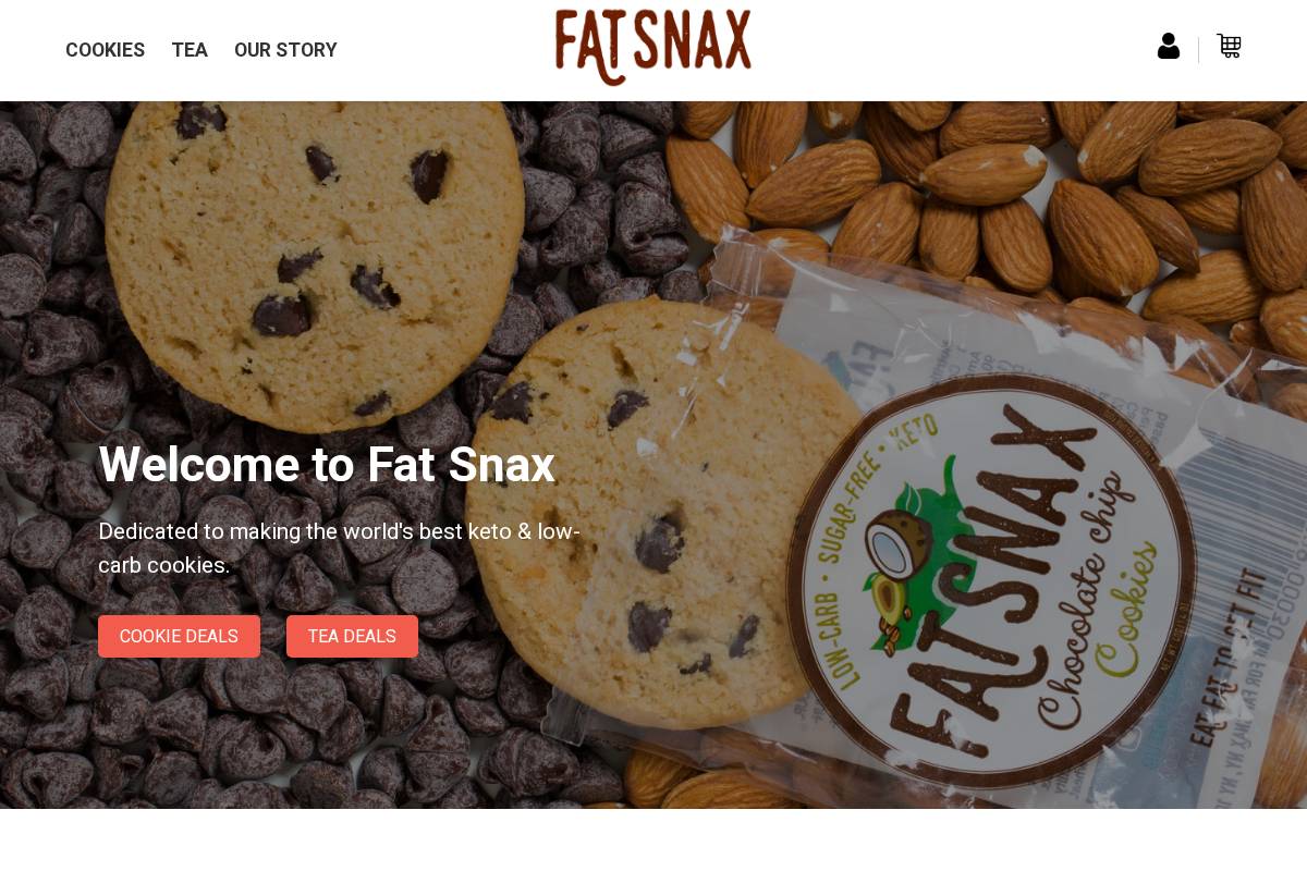 fatsnax.com homepage screenshot