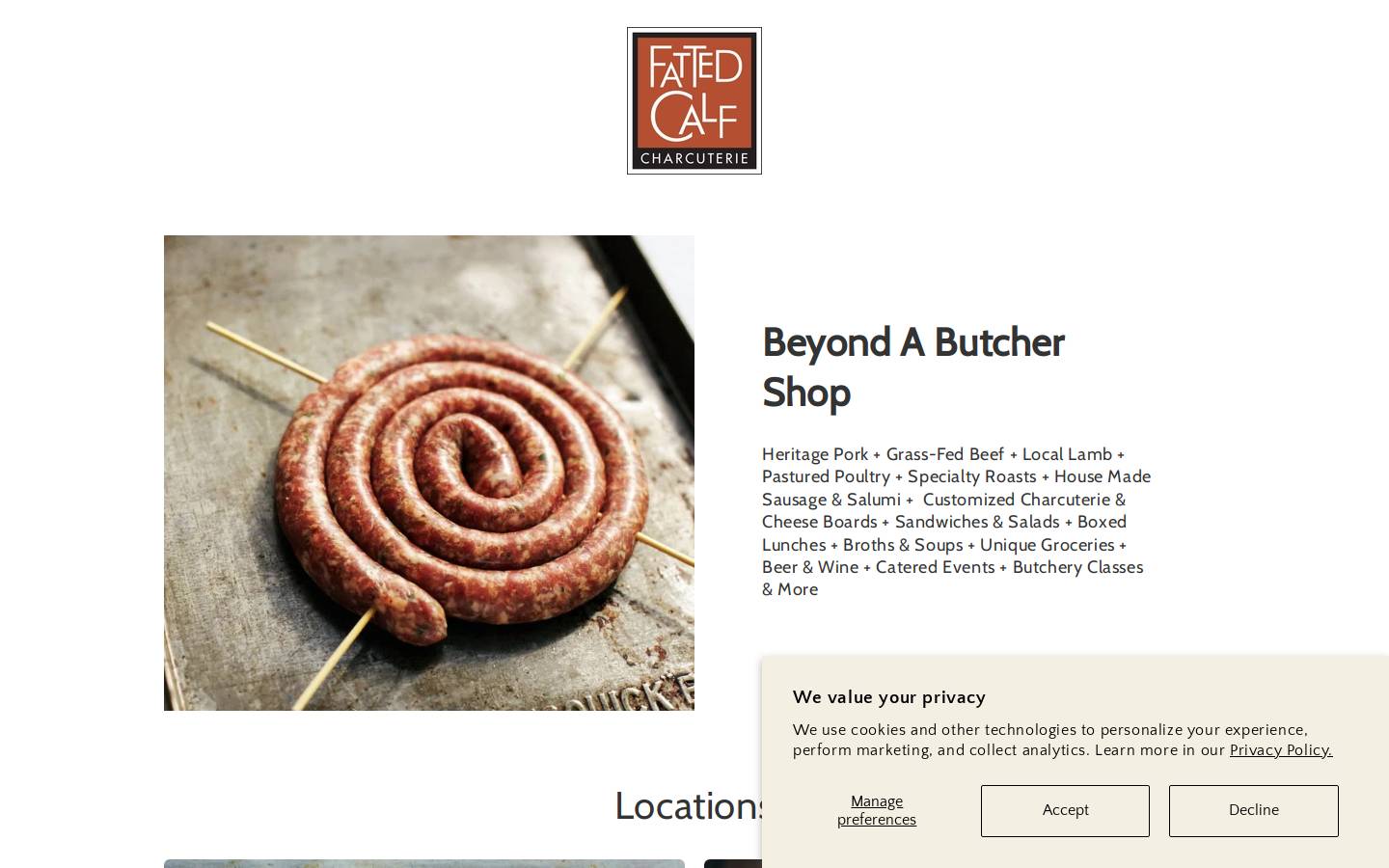 fattedcalf.com homepage screenshot
