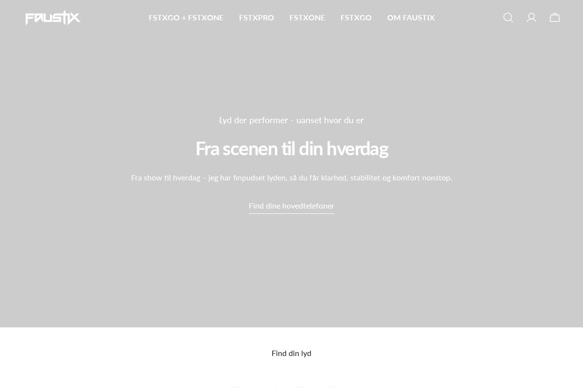 FAUSTIX homepage screenshot