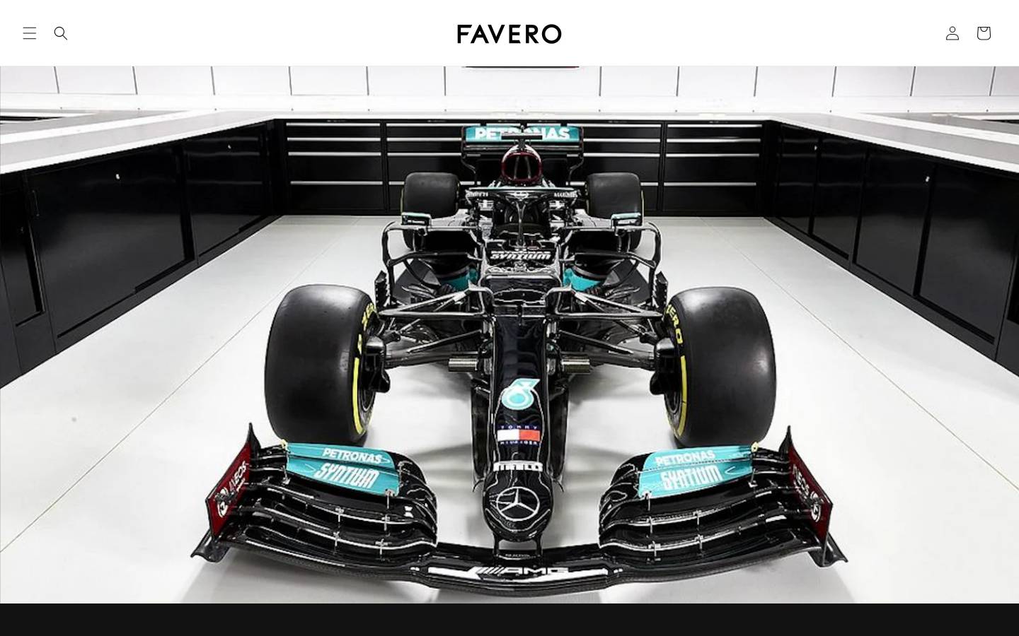 faverousa.com homepage screenshot
