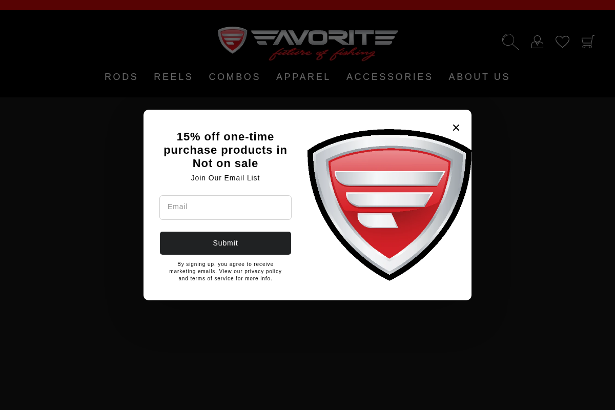 favoriteusa.com homepage screenshot