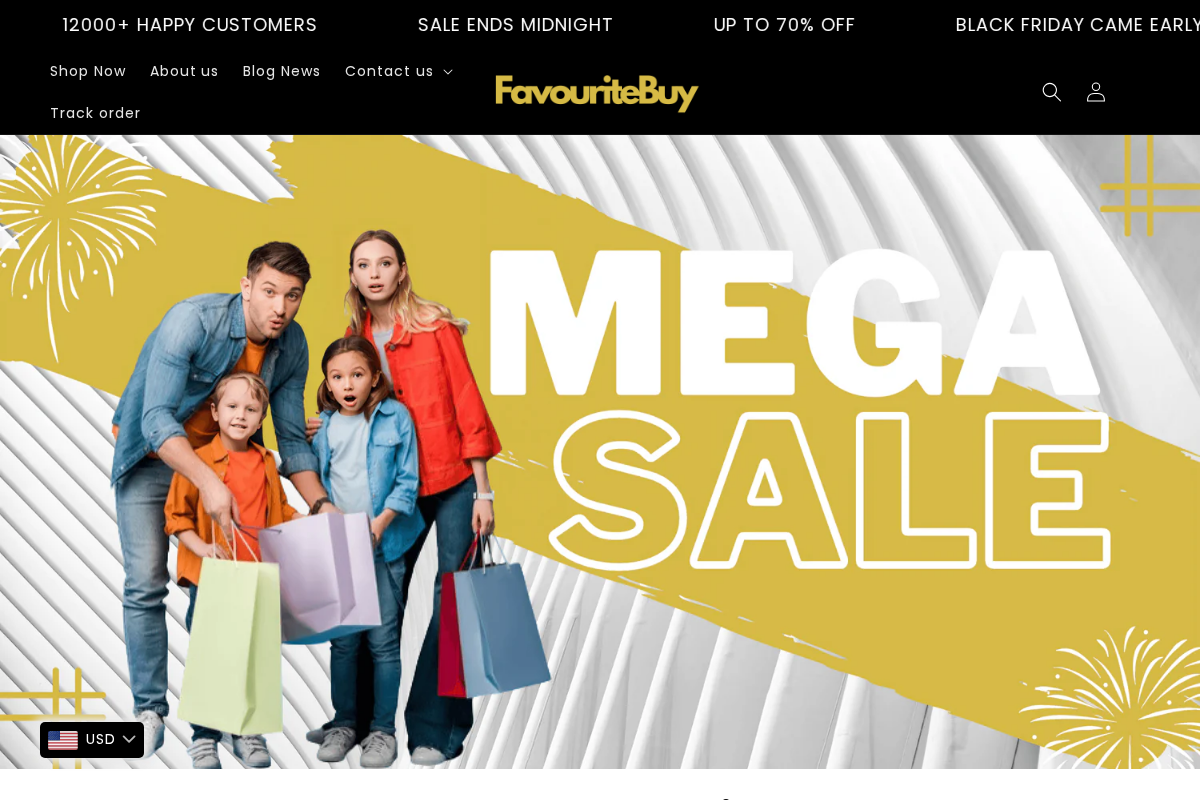 Favourite Buy homepage screenshot