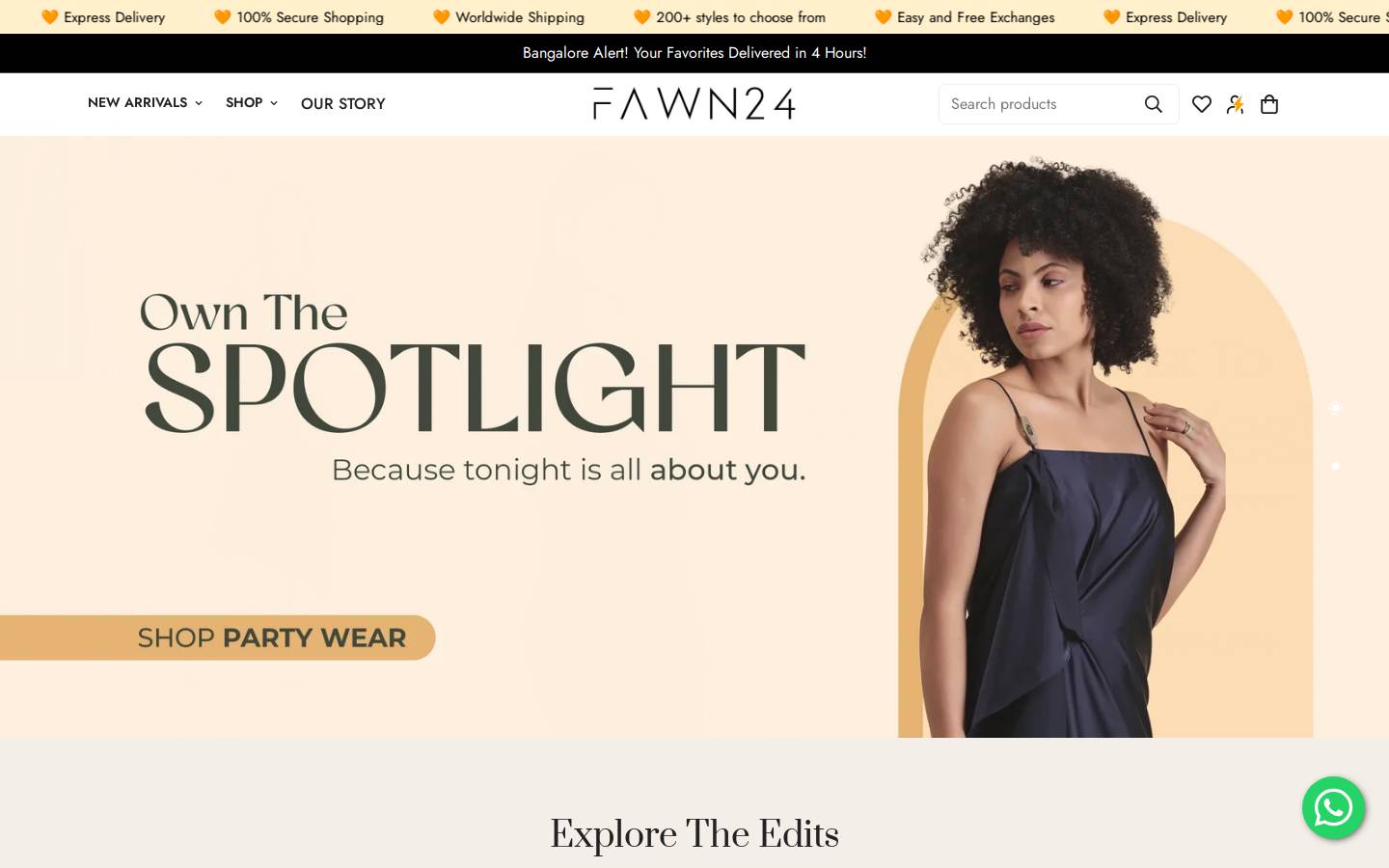 fawn24.com homepage screenshot
