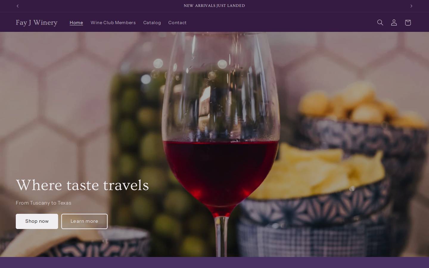 fayjwinerymf.com homepage screenshot